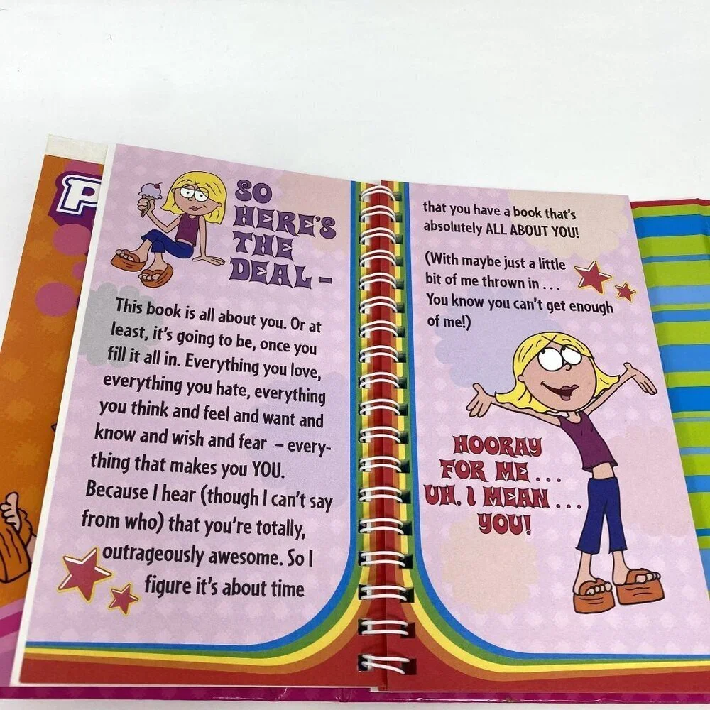 Vintage 1990's Lizzie McGuire Best Of Everything Planner Diary Book Preowned